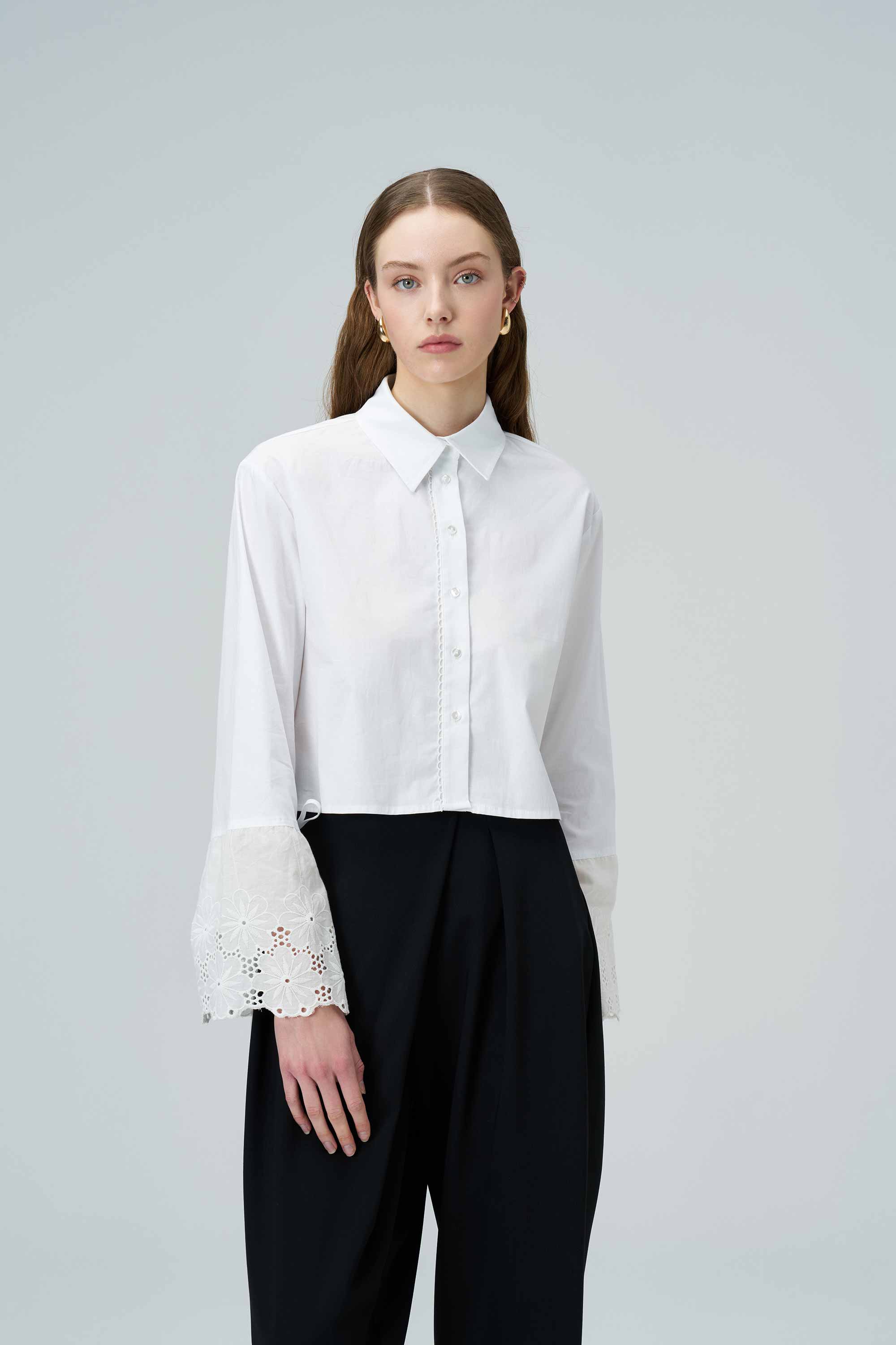 ELENA Poplin Shirt