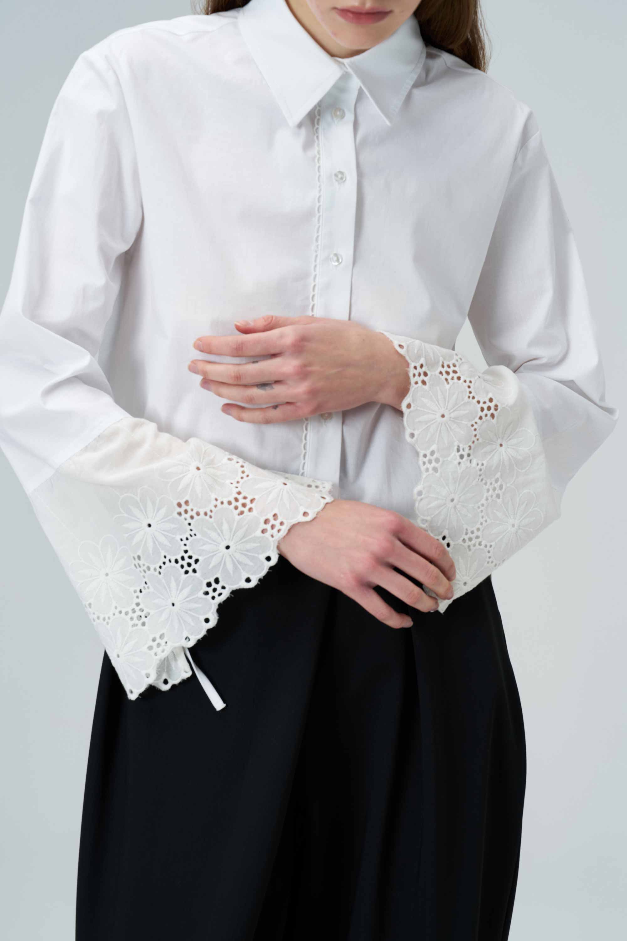 ELENA Poplin Shirt